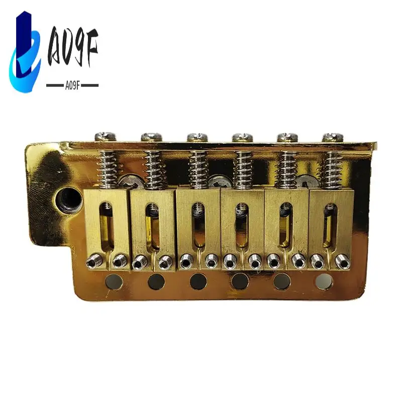 A09F-6 Strings Guitar Bridge Saddle Tailpiece Electric Guitar Tremolo Bridge Standard Guitar Accessories
A09F-6 Strings Guitar Bridge Saddle Tailpiece Electric Guitar Tremolo Bridge Standard Guitar Accessories