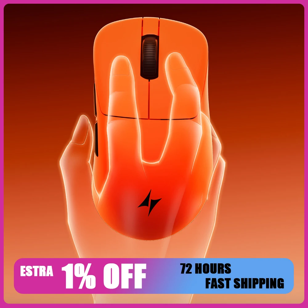 ATK Blazing Sky Z1V2 Ultimate Wireless Mouse Dual Mode PAW3950 Ultra 8000Hz Polling Rate Mouse Right-Hand Gaming Mice PC Gifts
ATK Blazing Sky Z1V2 Ultimate Wireless Mouse Dual Mode PAW3950 Ultra 8000Hz Polling Rate Mouse Right-Hand Gaming Mice PC Gifts