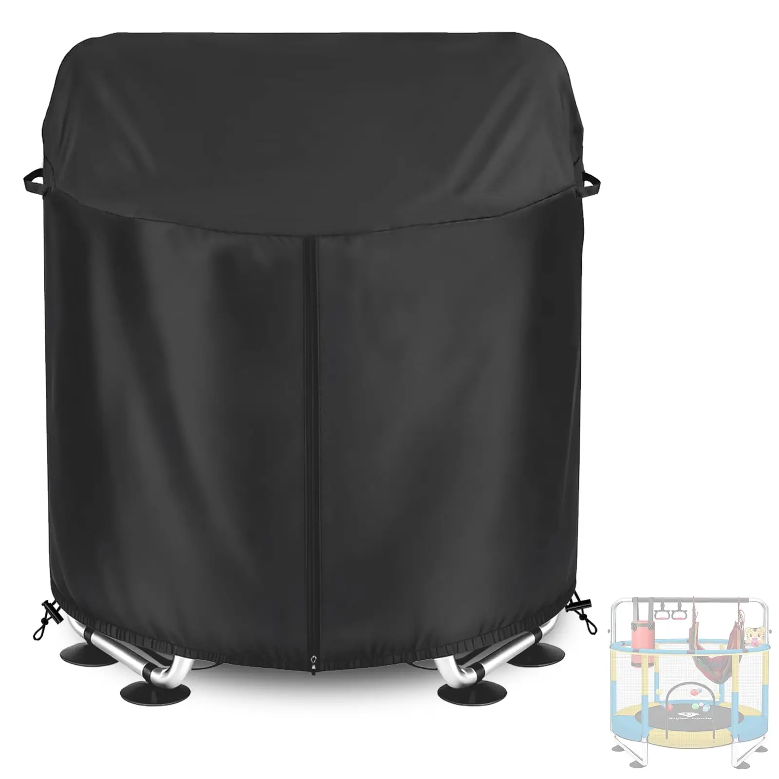 Trampoline Cover Waterproof for 55" Round Kids Trampoline Heavy Duty Oxford cloth Weather-Resistant Round Trampolines Cove
Trampoline Cover Waterproof for 55" Round Kids Trampoline Heavy Duty Oxford cloth Weather-Resistant Round Trampolines Cove