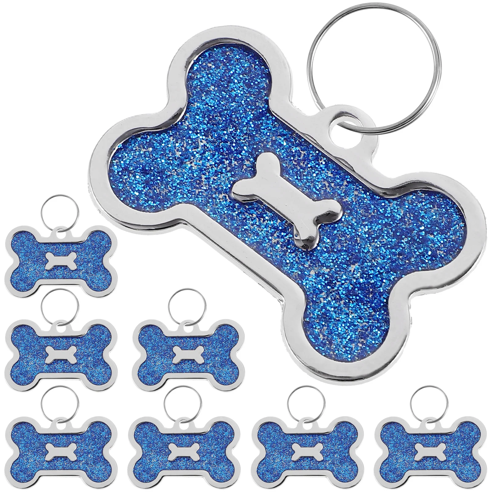 8pcs Pet Tags Dog Collar Custom Zinc Alloy Pet Information 40x25 Bone Shape Durable Waterproof Cat Dog Supplies
8pcs Pet Tags Dog Collar Custom Zinc Alloy Pet Information 40x25 Bone Shape Durable Waterproof Cat Dog Supplies