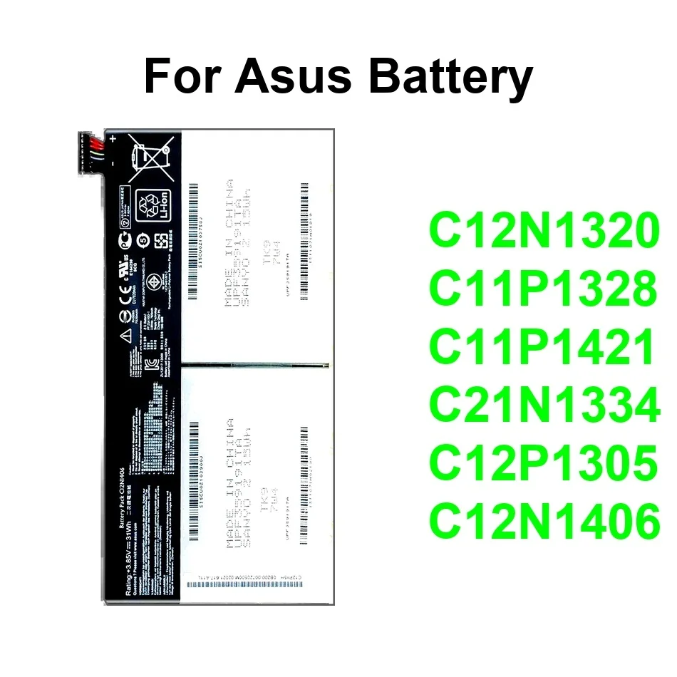 C21N1334 C11P1328 C11P1421 Tablet Battery 4840-7900Mah For Asus Transformer Pad Book T100t T100tal-DK T200ta T300chi
C21N1334 C11P1328 C11P1421 Tablet Battery 4840-7900Mah For Asus Transformer Pad Book T100t T100tal-DK T200ta T300chi