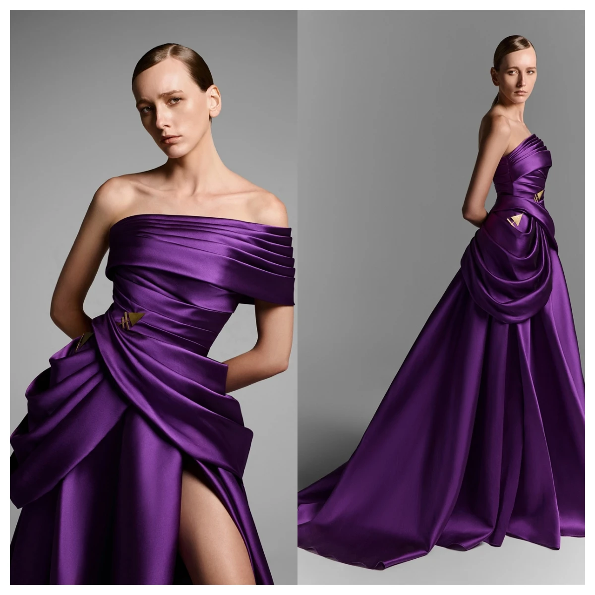 Customized High Quality Purple Satin Evening Dress Off the Shoulder Sleeveless Homecoming Dress Modern Special Occasio
Customized High Quality Purple Satin Evening Dress Off the Shoulder Sleeveless Homecoming Dress Modern Special Occasio