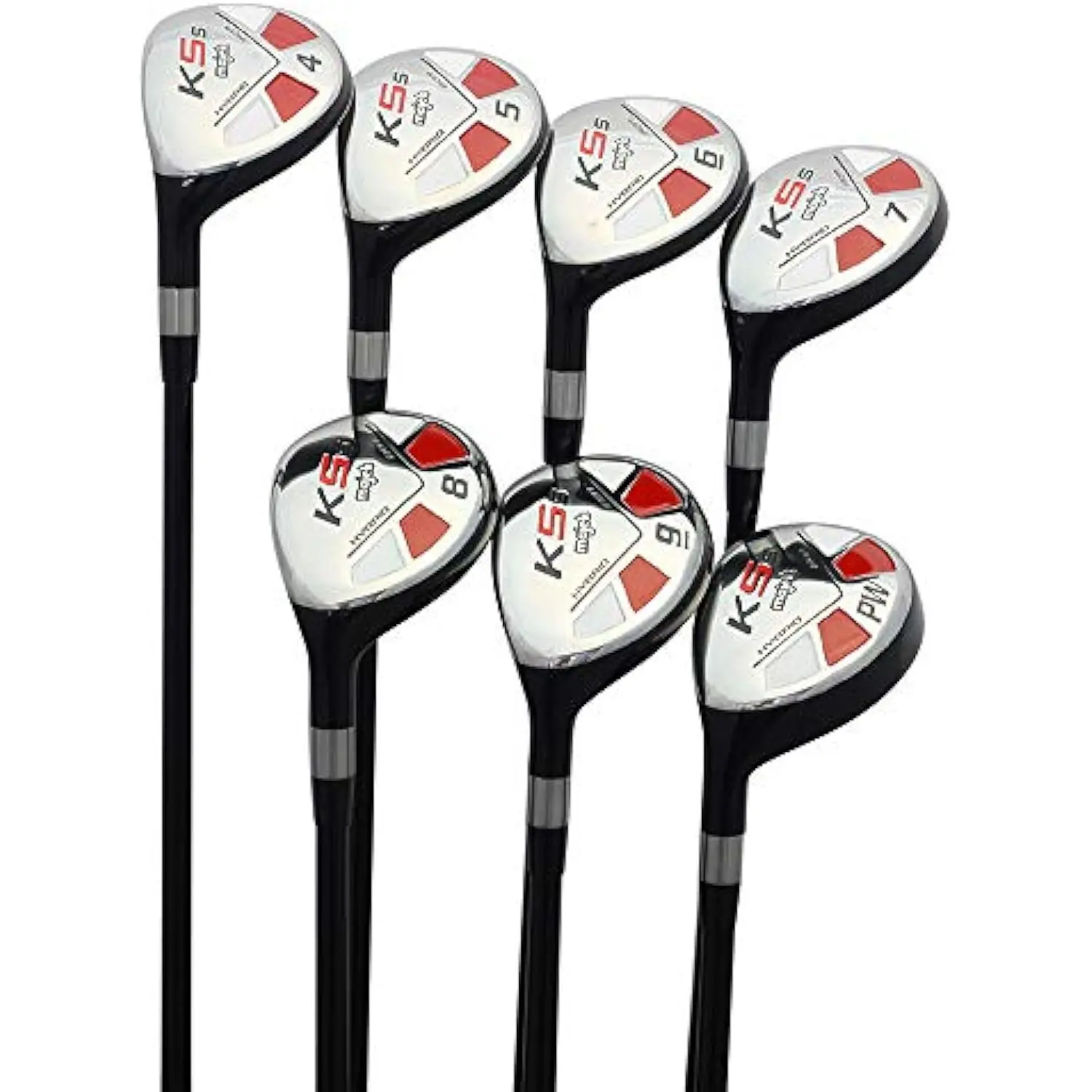 Left Handed Golf Senior Men’s All Hybrid Complete Full Set, which Includes: #4, 5, 6, 7, 8, 9, PW Senior Flex New Utility “A”
Left Handed Golf Senior Men’s All Hybrid Complete Full Set, which Includes: #4, 5, 6, 7, 8, 9, PW Senior Flex New Utility “A”