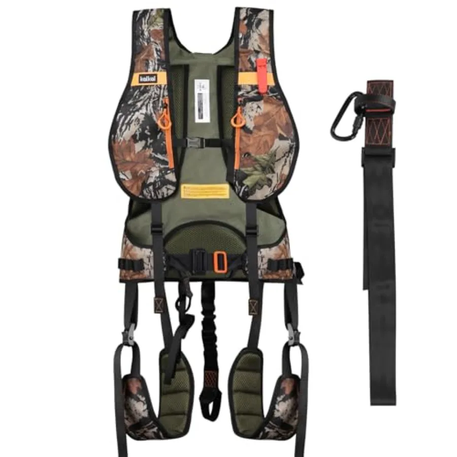 Tree Stand Harness, Hunter Safety System Harness for Tree Stand, Lightweight Padded Hunting Safety Harness for Men
Tree Stand Harness, Hunter Safety System Harness for Tree Stand, Lightweight Padded Hunting Safety Harness for Men