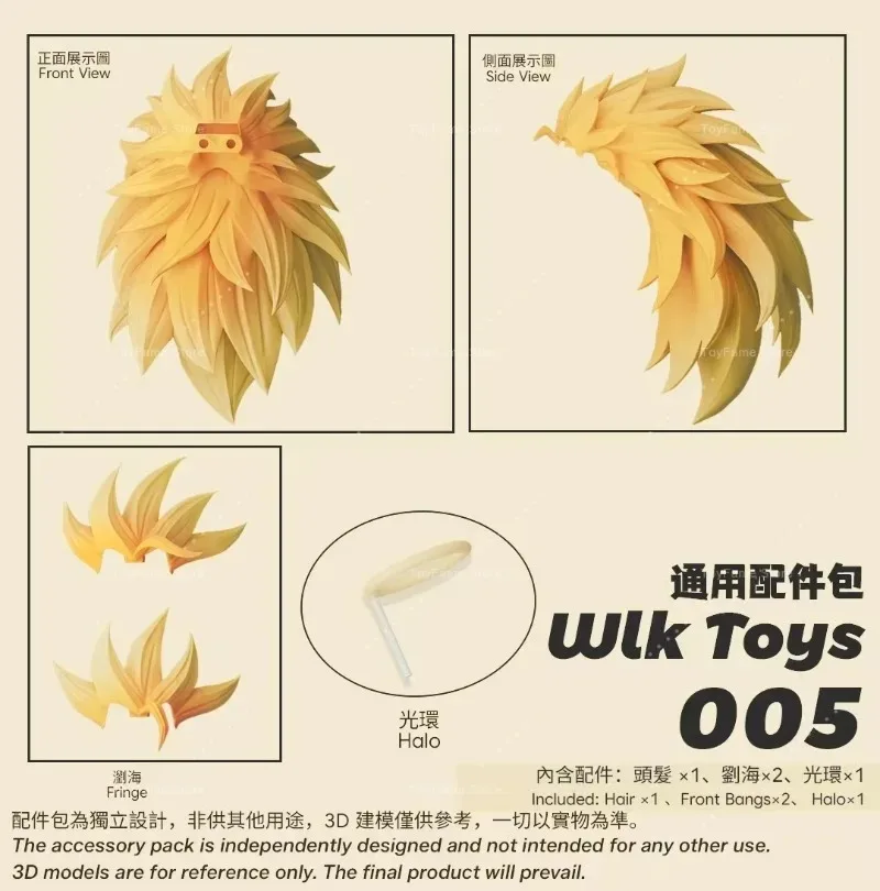 In Stock WLK Toys 004 SSJ3 Hair and Hands + Nox 003 Head Sculpt + 1/12 Goku Action Figure Damaged Costume Collectible Gift
In Stock WLK Toys 004 SSJ3 Hair and Hands + Nox 003 Head Sculpt + 1/12 Goku Action Figure Damaged Costume Collectible Gift