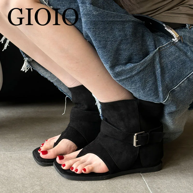 《GIOIO》New Summer Women Sandals Boots Female Flip Flops Luxury Breathable Slip On Fashion Open Toe Boots 2000s Ladies Shoes
《GIOIO》New Summer Women Sandals Boots Female Flip Flops Luxury Breathable Slip On Fashion Open Toe Boots 2000s Ladies Shoes