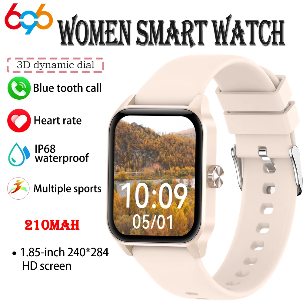Fashion 1.85" 3D Dynamic Dial Smart Watch Blue Tooth Call Multiple Sports Modes Heart Rate Health Watches Waterproof Smartwath
Fashion 1.85" 3D Dynamic Dial Smart Watch Blue Tooth Call Multiple Sports Modes Heart Rate Health Watches Waterproof Smartwath