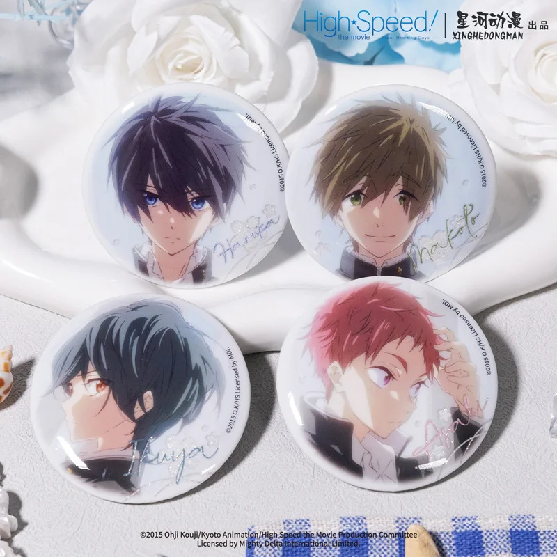 Free! High Speed Nanase Haruka Ikuy Kirishima Asahi Shiina Black Uniform Series China Official Authorization Refrigerator Magnet
Free! High Speed Nanase Haruka Ikuy Kirishima Asahi Shiina Black Uniform Series China Official Authorization Refrigerator Magnet