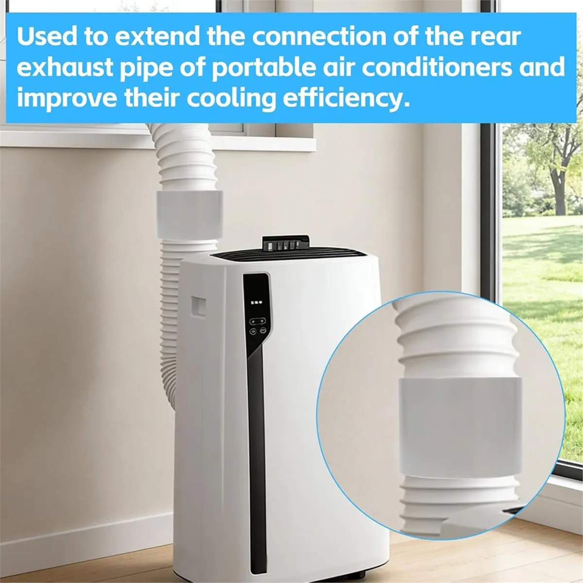 Utility Design 2 Pack Portable Air Conditioner Exhaust Hose Coupler, 5.9 Inch Diameter Connector for AC Vent Hose, Universal Ada
Utility Design 2 Pack Portable Air Conditioner Exhaust Hose Coupler, 5.9 Inch Diameter Connector for AC Vent Hose, Universal Ada