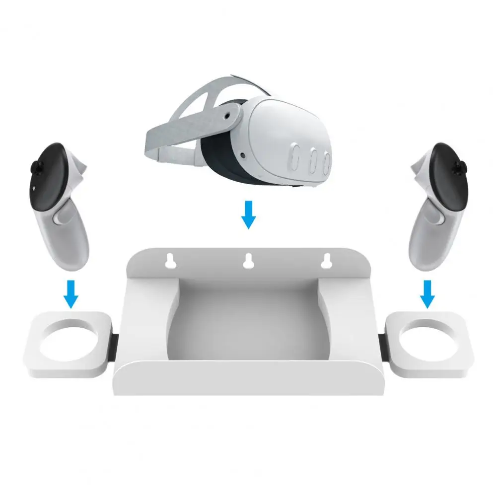 Wall Mount VR Headset Bracket Strong Load-bearing VR Stand Quick-Release Easy to Install VR Wall Mount for Meta Quest 3S
Wall Mount VR Headset Bracket Strong Load-bearing VR Stand Quick-Release Easy to Install VR Wall Mount for Meta Quest 3S