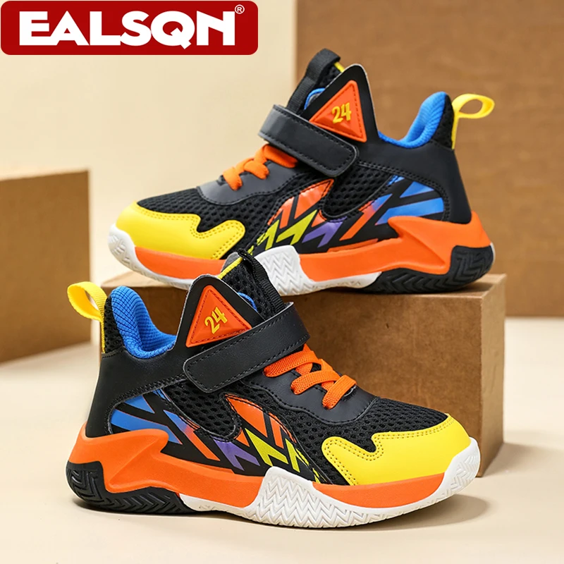 Summer Breathable Children's Sports Shoes Outdoor Basketball Shoes Kids Non-slip Platform Casual Sneakers For Boys Trainers
Summer Breathable Children's Sports Shoes Outdoor Basketball Shoes Kids Non-slip Platform Casual Sneakers For Boys Trainers