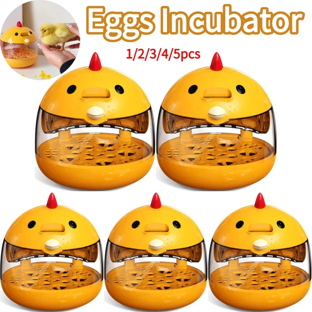 Egg Incubator Incubator Light 5 Eggs Humidity Control Automatic Temperature Control Hatching Machine for Chicken Pigeon Duck
Egg Incubator Incubator Light 5 Eggs Humidity Control Automatic Temperature Control Hatching Machine for Chicken Pigeon Duck