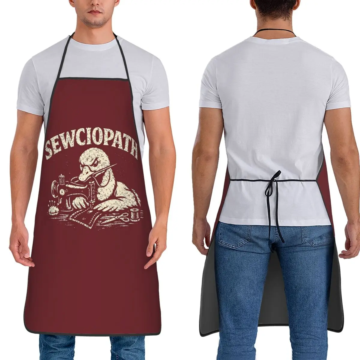 Sewciopath Funny Goose Aprons Chef Baking Tablier Sleeveless Bib Kitchen Cleaning Pinafore for Women Men Gardening
Sewciopath Funny Goose Aprons Chef Baking Tablier Sleeveless Bib Kitchen Cleaning Pinafore for Women Men Gardening