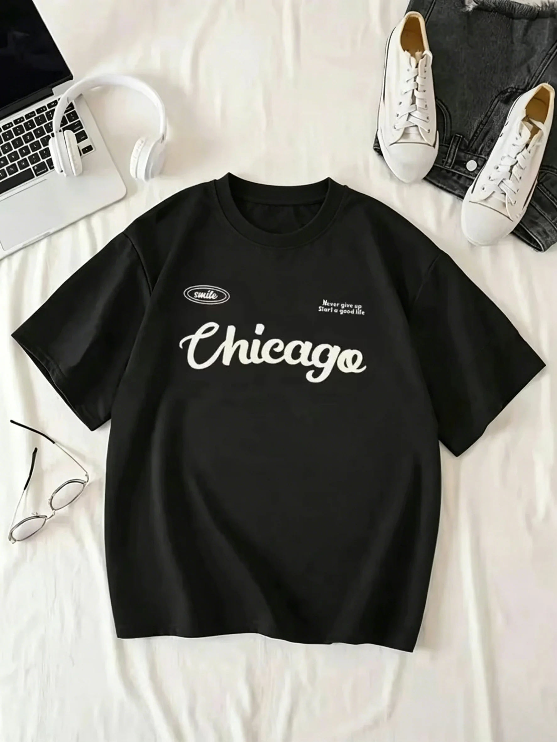 2026 European and American Men's Summer Sports Training Simple Letter Print Comfortable Breathable T-shirt Outdoor Casual Top
2026 European and American Men's Summer Sports Training Simple Letter Print Comfortable Breathable T-shirt Outdoor Casual Top