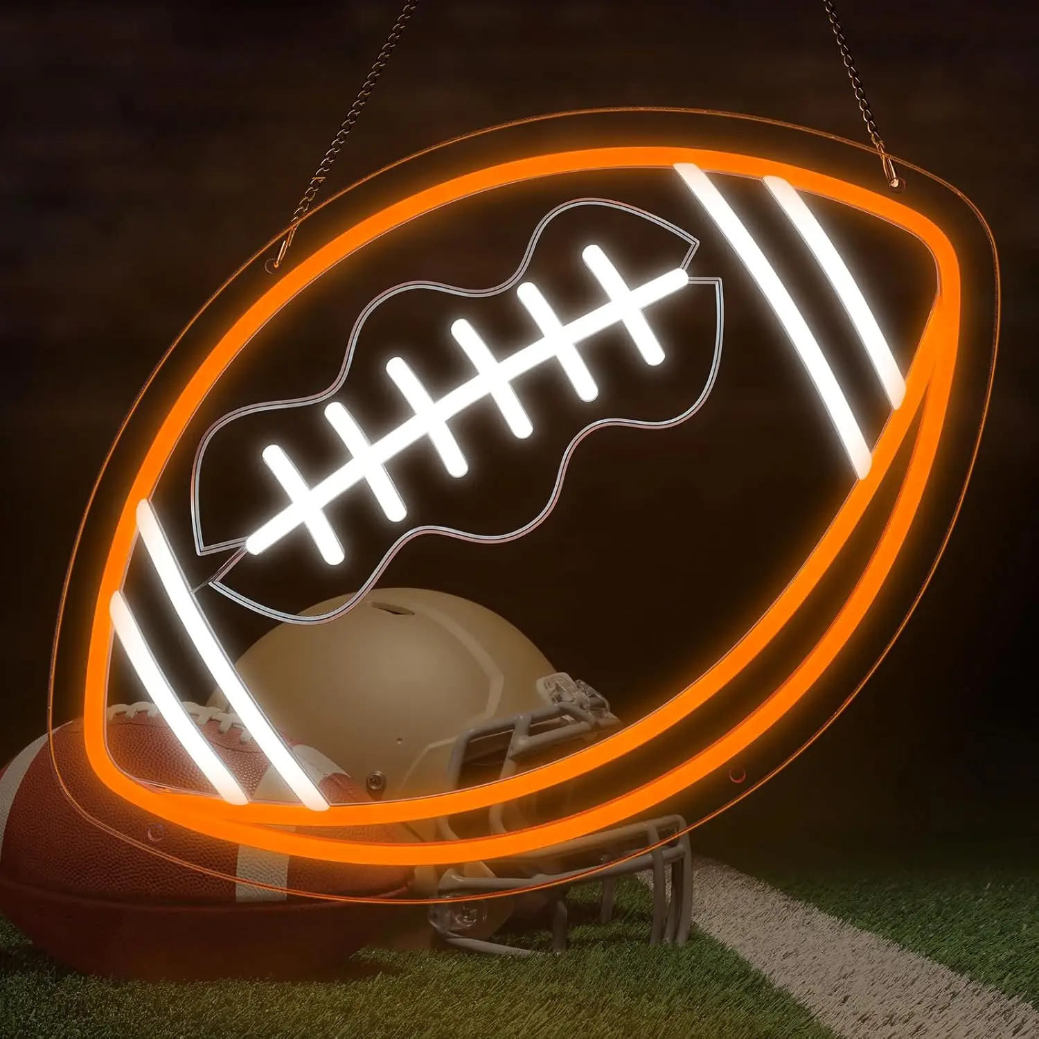 Football Neon Sign USB Powered LED Light for Birthday Party Bar Gaming Room Bedroom Aesthetic Decoration Kid Room Art Wall Light
Football Neon Sign USB Powered LED Light for Birthday Party Bar Gaming Room Bedroom Aesthetic Decoration Kid Room Art Wall Light