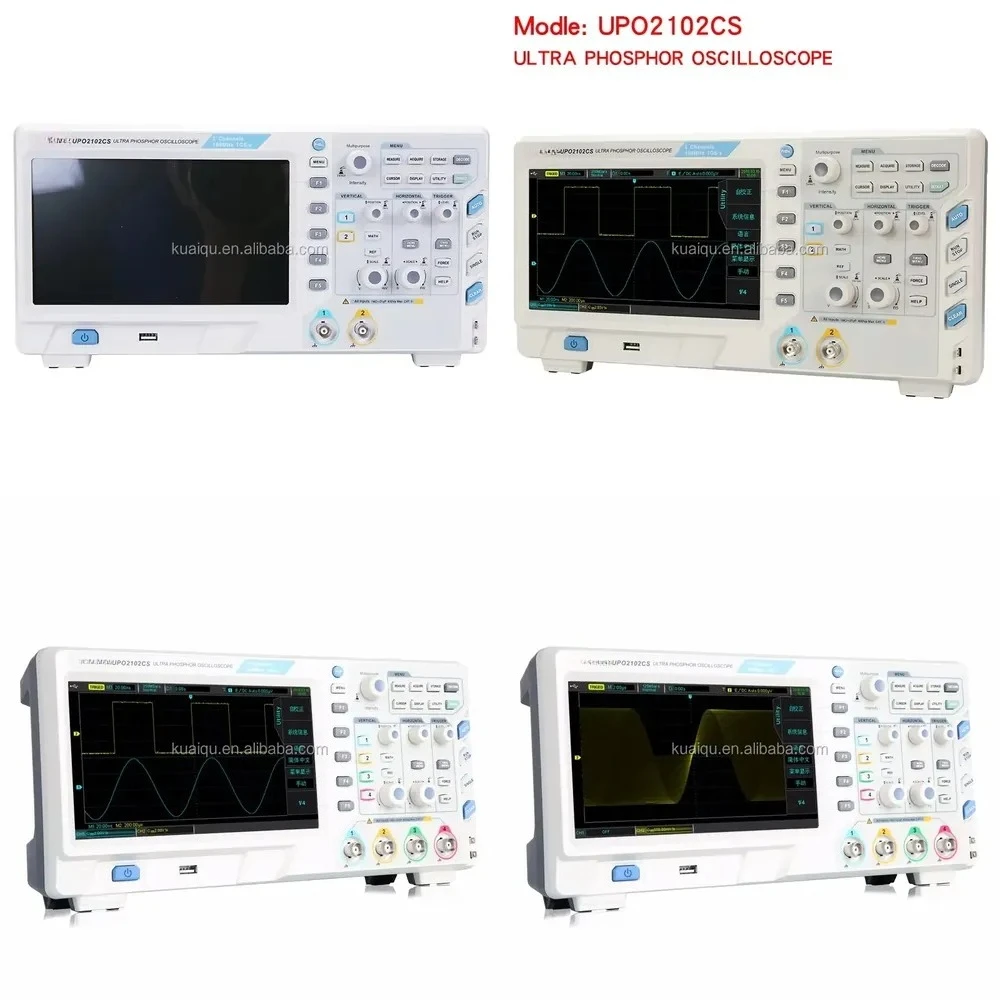 Hot Sale UPO2102CS Ultra Phosphor Oscilloscopes 2CH 100MHZ Scope Meter
Hot Sale UPO2102CS Ultra Phosphor Oscilloscopes 2CH 100MHZ Scope Meter