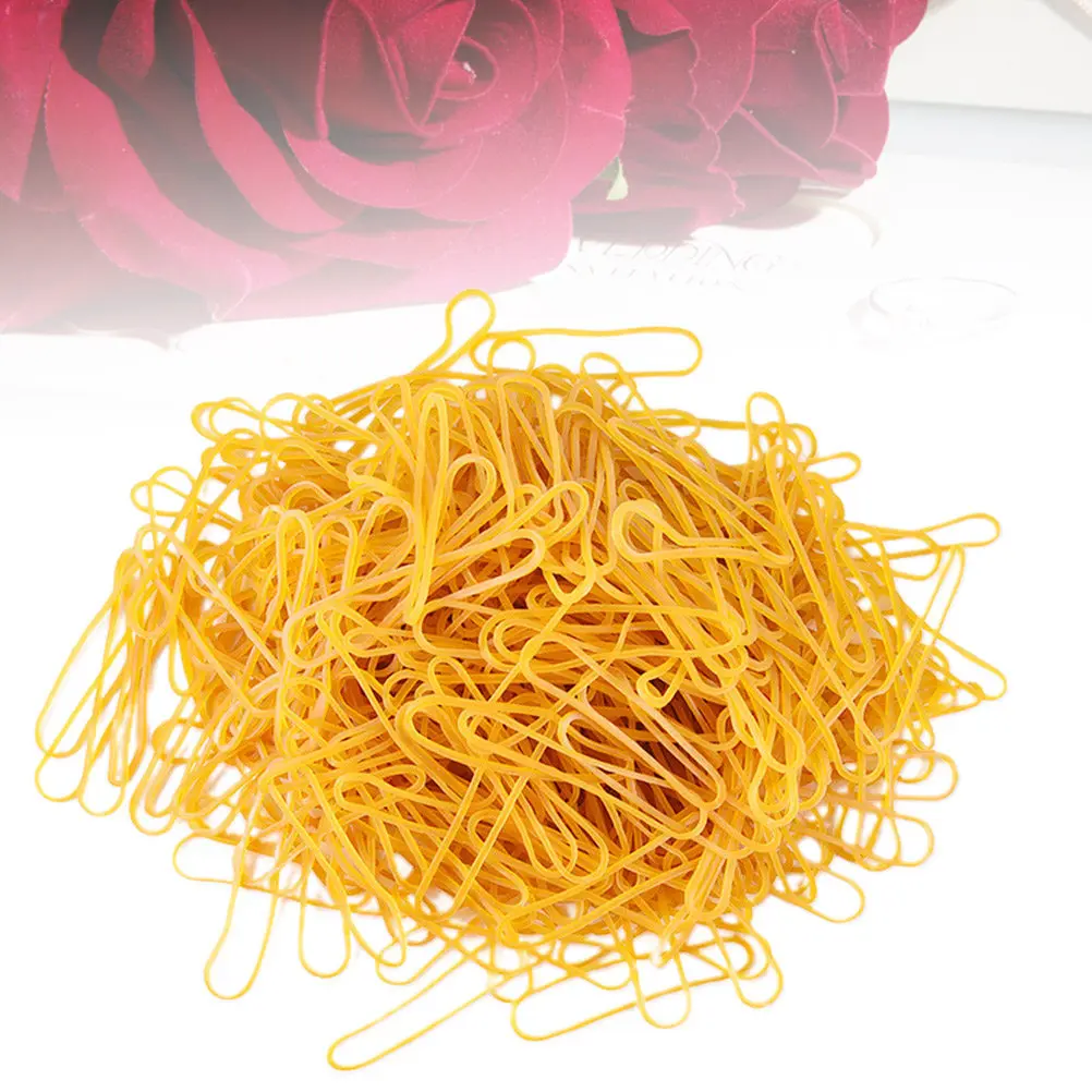 50G Yellow Rubber Bands Natural Rubber Elastic Bundling Rings for Home Office Classroom Organization Sturdy Reusable Stretchable
50G Yellow Rubber Bands Natural Rubber Elastic Bundling Rings for Home Office Classroom Organization Sturdy Reusable Stretchable