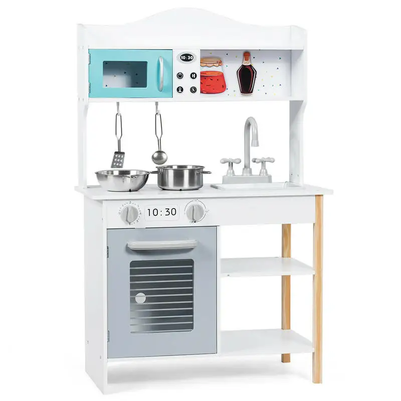 Kids Kitchen Cookware Pretend Cooking Food Play Set
Kids Kitchen Cookware Pretend Cooking Food Play Set