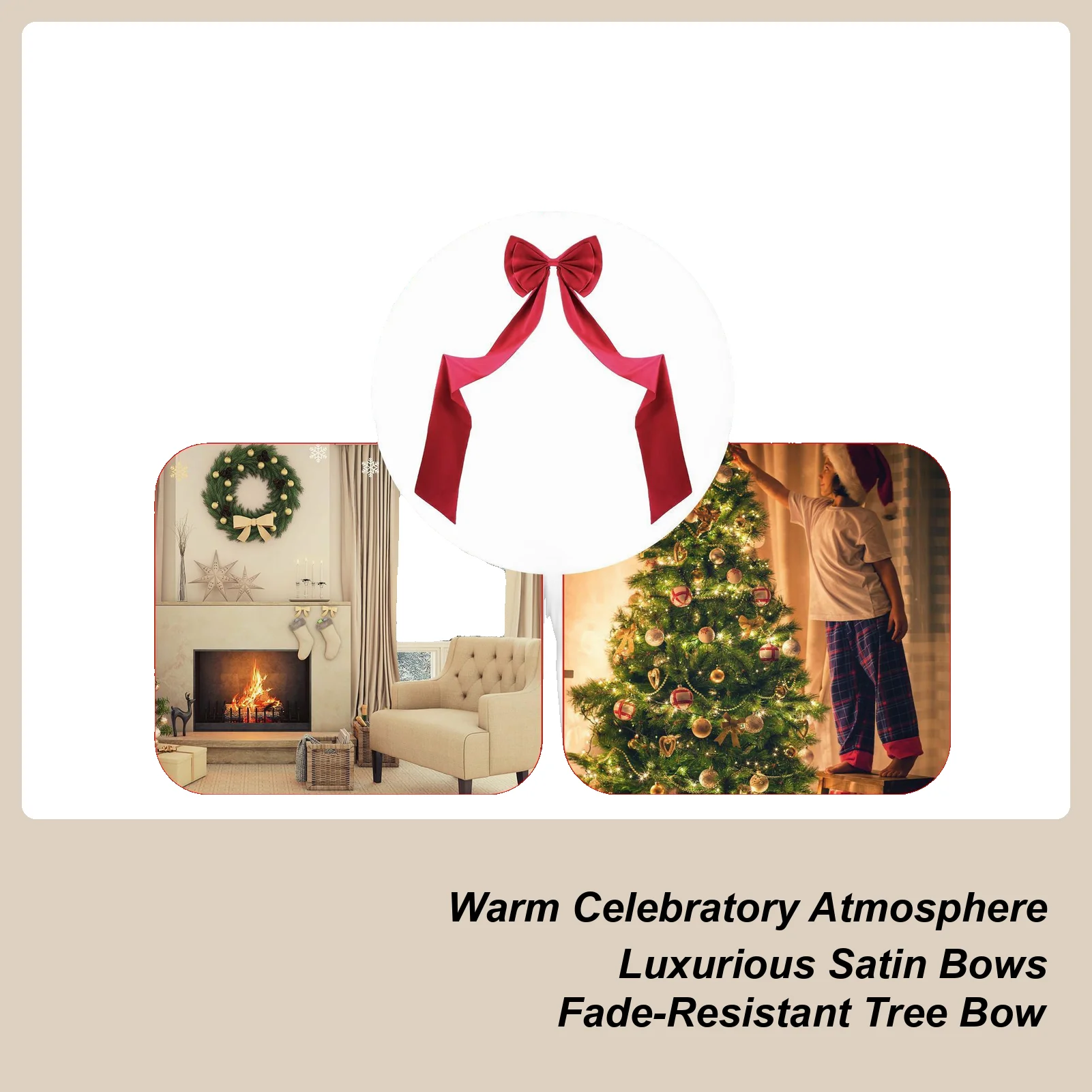 Банты для рождественской елки, атласные 75 дюймов с длинной лентой, гигантский топпер для рождественской елки, бант для свадьбы, дня рождения, стены, входной двери
Банты для рождественской елки, атласные 75 дюймов с длинной лентой, гигантский топпер для рождественской елки, бант для свадьбы, дня рождения, стены, входной двери