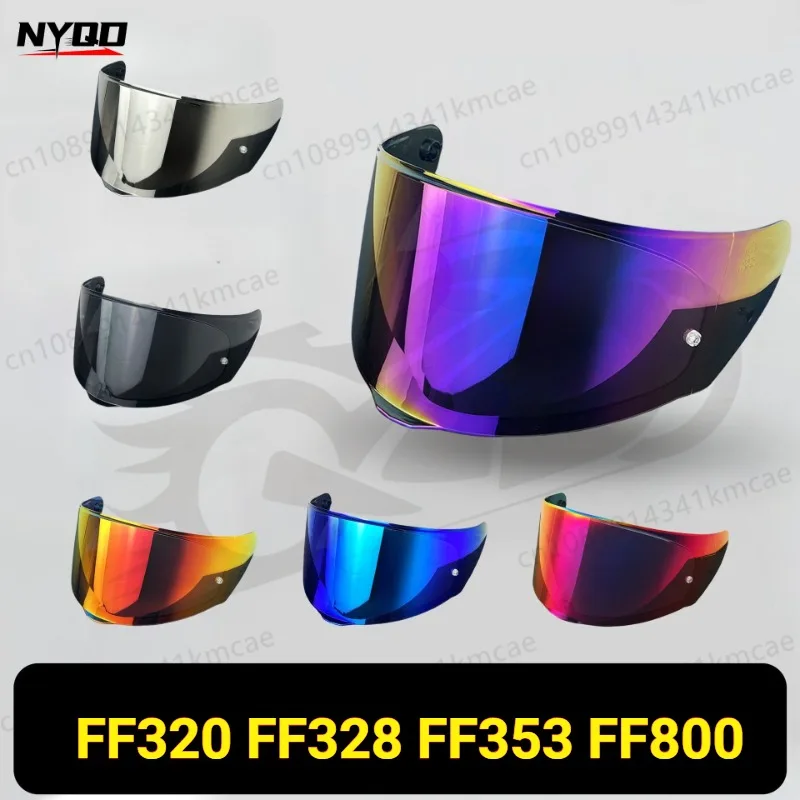 FF320 Electroplated Helmet Lenses Suitable for FF328 FF353 FF800 Helmet Mirror Sunscreen Motorcycle Helmet Replace Extra Lens
FF320 Electroplated Helmet Lenses Suitable for FF328 FF353 FF800 Helmet Mirror Sunscreen Motorcycle Helmet Replace Extra Lens