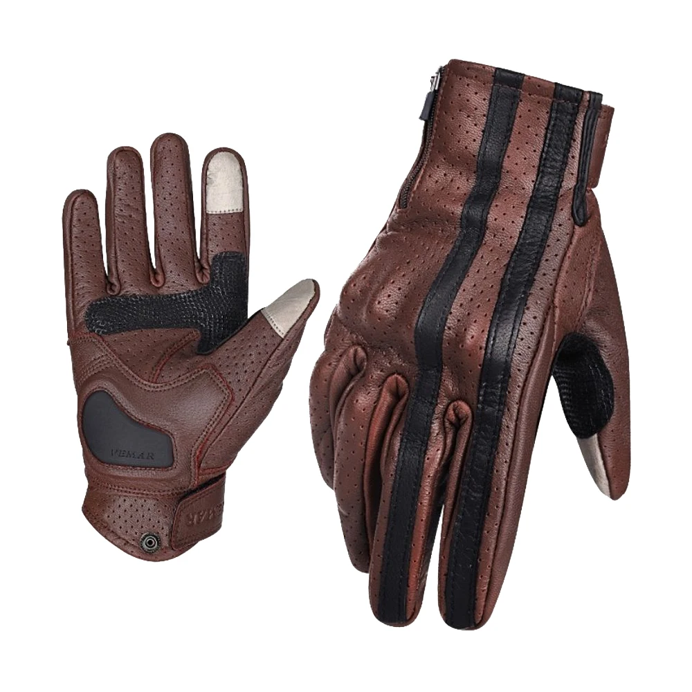 Motorcycle Genuine Leather Gloves for Men and Women Full-Fingers Rider Winter Season Screen touch Gloves Motorbikers' Gloves
Motorcycle Genuine Leather Gloves for Men and Women Full-Fingers Rider Winter Season Screen touch Gloves Motorbikers' Gloves