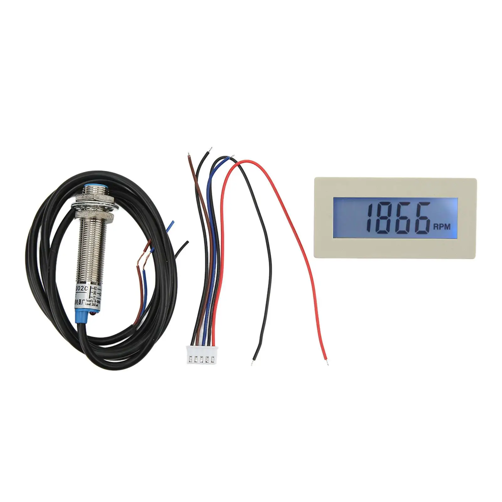 DC 8-24V Motor Tachometer Gauge - Accurate LCD Display, Anti-Interference, Professional Measurement Tool
DC 8-24V Motor Tachometer Gauge - Accurate LCD Display, Anti-Interference, Professional Measurement Tool
