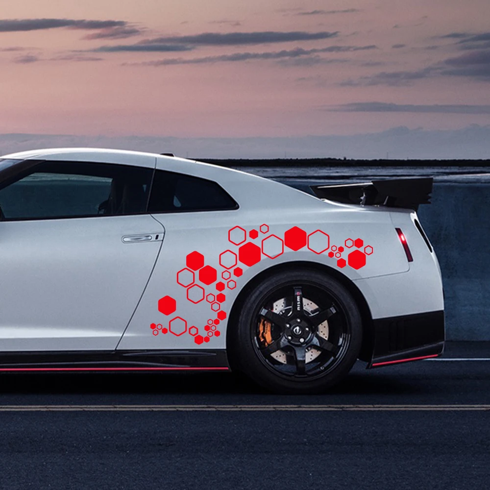 Боковая наклейка на кузов автомобиля, креативный сотовый узор, арки заднего колеса, виниловые наклейки, накладки, автомобильные аксессуары для внешней тюнинга
Боковая наклейка на кузов автомобиля, креативный сотовый узор, арки заднего колеса, виниловые наклейки, накладки, автомобильные аксессуары для внешней тюнинга