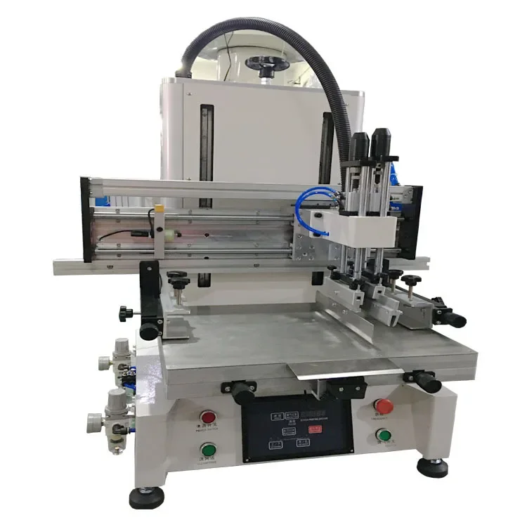 Desktop Semi Automatic Plane Serigraphy Printer Mini Size Semi Auto Silk Screen Printing Machine
Desktop Semi Automatic Plane Serigraphy Printer Mini Size Semi Auto Silk Screen Printing Machine