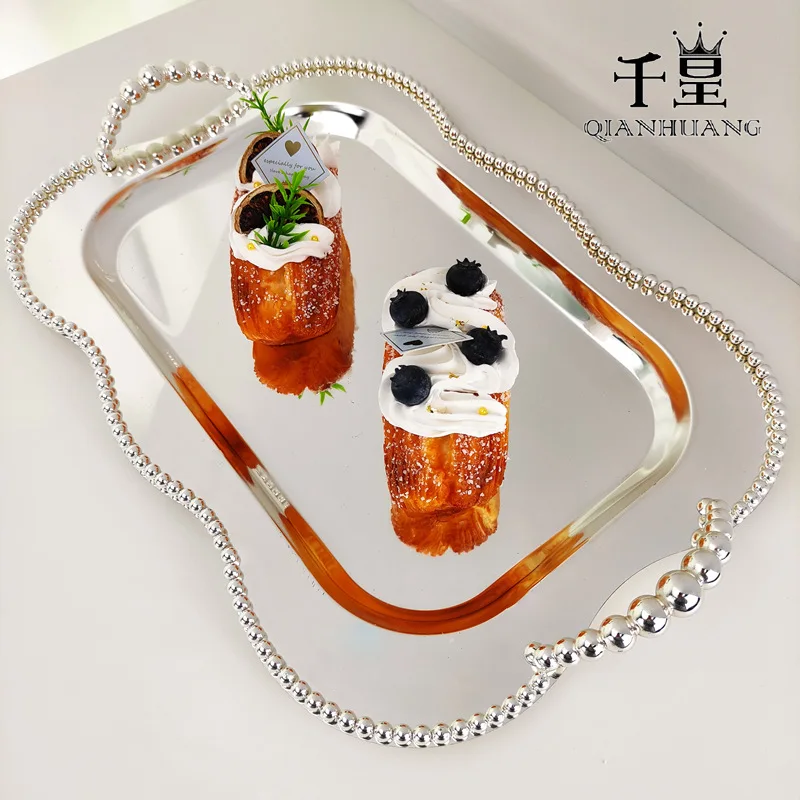 European Metal Silver Plated Tray Bead Dot Wavy Fruit Cake Dim Sum Tray Baking Party Wedding Supplies 3149
European Metal Silver Plated Tray Bead Dot Wavy Fruit Cake Dim Sum Tray Baking Party Wedding Supplies 3149