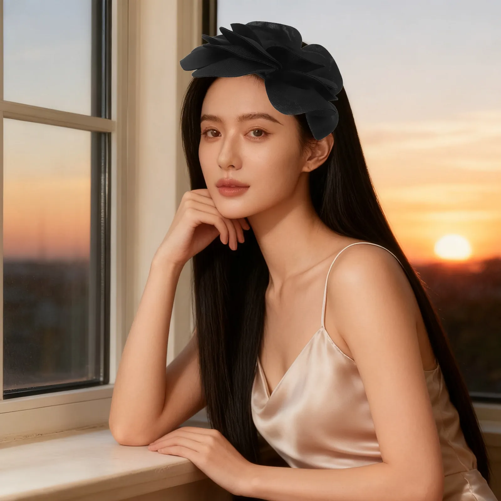 Pearl Flower Decorative Hair Band Elegant Bridal Wedding Headpiece Vintage Style Fascinator Headband for Tea Party Cocktail
Pearl Flower Decorative Hair Band Elegant Bridal Wedding Headpiece Vintage Style Fascinator Headband for Tea Party Cocktail