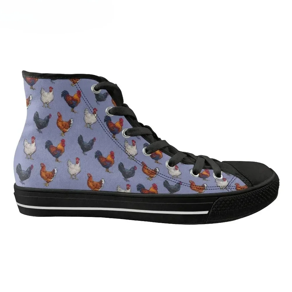 Rooster Hen/Chickens Pattern High Top Men Canvas Shoes Male Casual Vulcanize Flats Shoes Spring Teen Boys Sneakers
Rooster Hen/Chickens Pattern High Top Men Canvas Shoes Male Casual Vulcanize Flats Shoes Spring Teen Boys Sneakers