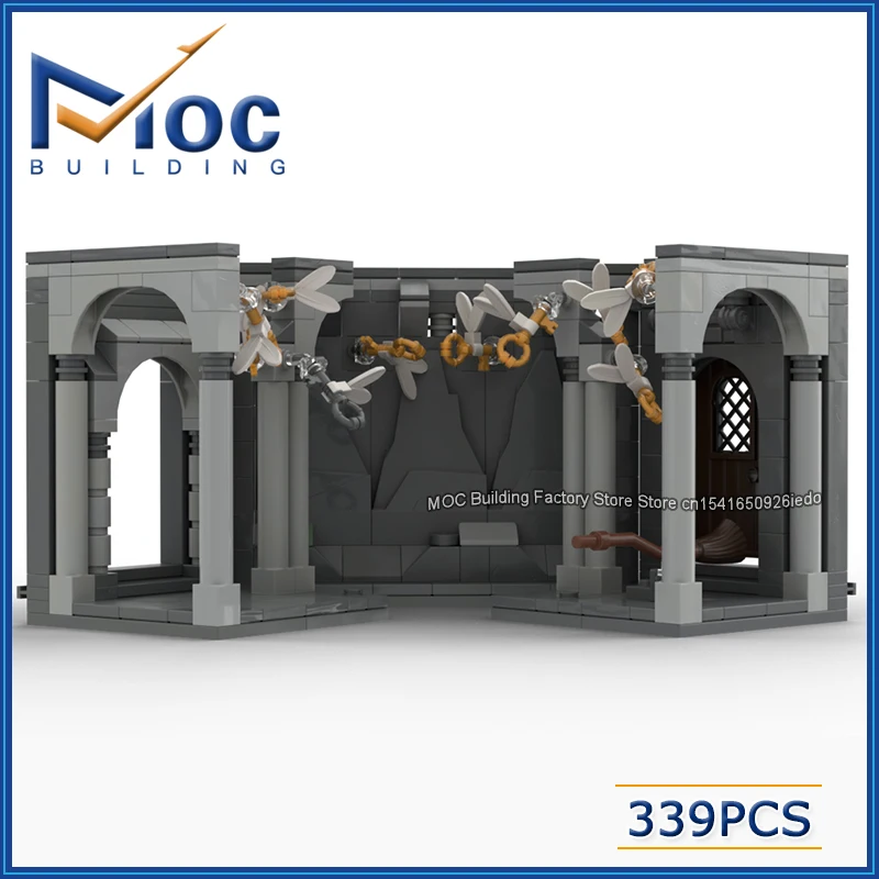 MOC Building Blocks Classic Magic Movie Series Castle Scene Keys Chamber Model DIY Assemble Bricks Collection Toys Creative Gift
MOC Building Blocks Classic Magic Movie Series Castle Scene Keys Chamber Model DIY Assemble Bricks Collection Toys Creative Gift