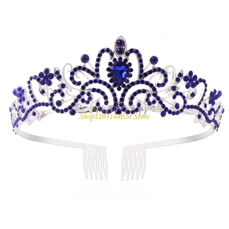 N5KE Crystal Tiaras Crowns for Bride Wedding Ceremony Photography Crownpiece with Rhinestones for Women Special Occasion
N5KE Crystal Tiaras Crowns for Bride Wedding Ceremony Photography Crownpiece with Rhinestones for Women Special Occasion
