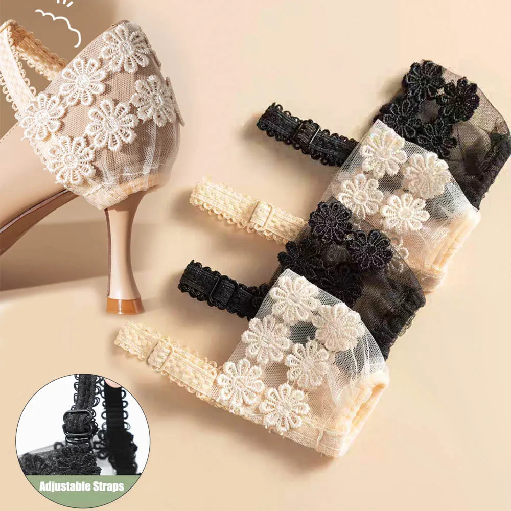 Anti-Slip Heel Grips for High Heels No Tie Lace with Adjustable Strap Elastic Shoe Straps Prevent Slipping for Stilettos & Pumps
Anti-Slip Heel Grips for High Heels No Tie Lace with Adjustable Strap Elastic Shoe Straps Prevent Slipping for Stilettos & Pumps