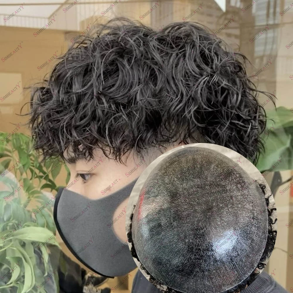 Мужской парик-накладка из натуральных черных кудрявых волос 20 мм, модная прическа, прочная силиконовая основа, простая установка, протез для волос
Мужской парик-накладка из натуральных черных кудрявых волос 20 мм, модная прическа, прочная силиконовая основа, простая установка, протез для волос