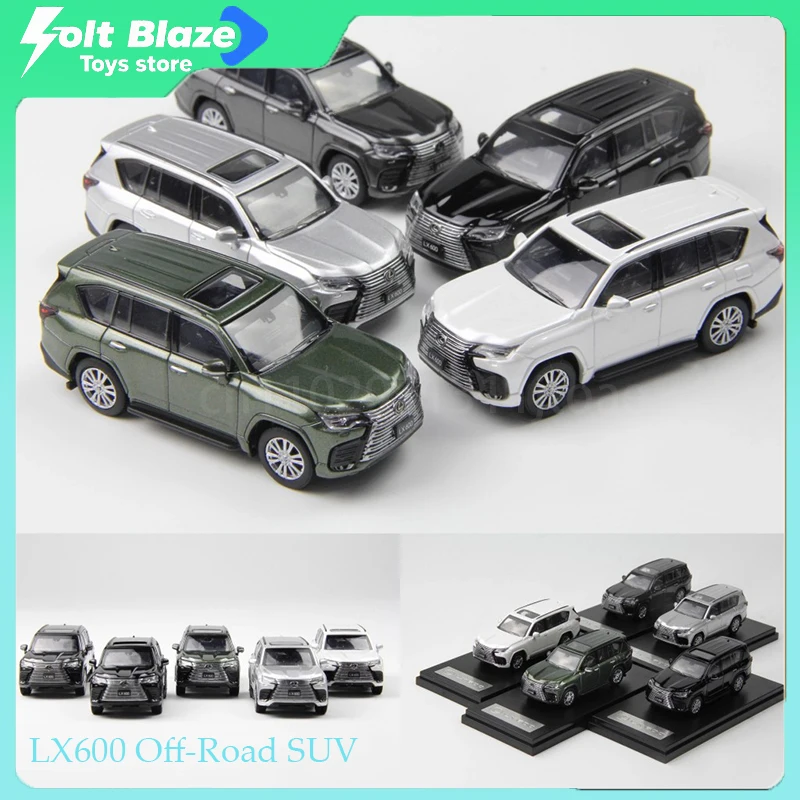 LCD 1/64 Lexus LX600 Off-Road SUV Alloy Car Model Desktop Static Display Cars Model Room Collectible Decoration Boy Toys Gifts
LCD 1/64 Lexus LX600 Off-Road SUV Alloy Car Model Desktop Static Display Cars Model Room Collectible Decoration Boy Toys Gifts