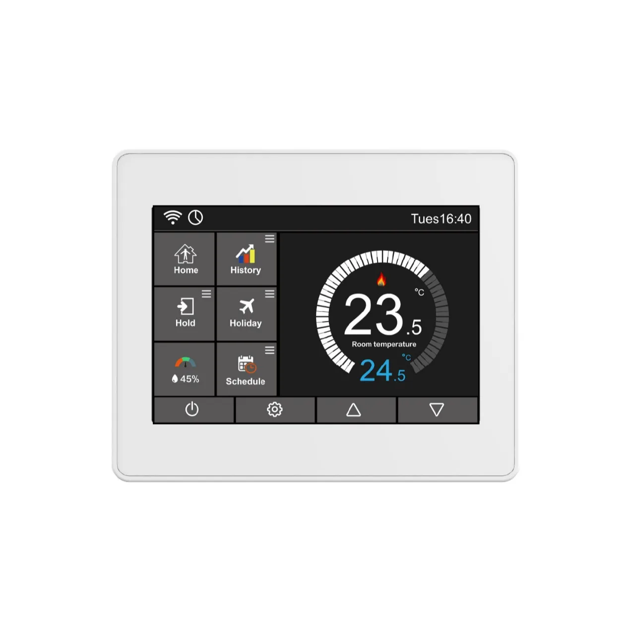 Intelligent Thermostat Floor Heating Central Air Conditioning Temperature Panel Controller
Intelligent Thermostat Floor Heating Central Air Conditioning Temperature Panel Controller
