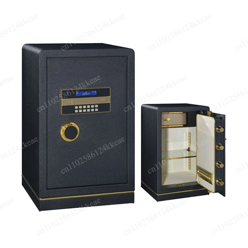 All steel thickened heavy duty safe commercial enterprise office electronic combination lock classic black box
All steel thickened heavy duty safe commercial enterprise office electronic combination lock classic black box