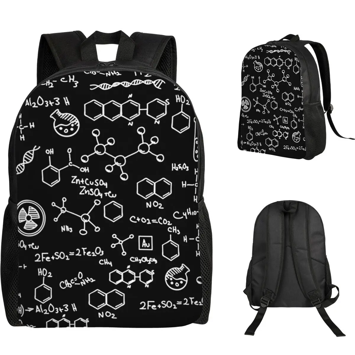 Science Chemistry Pattern Student Backpack School Bag Hiking Travel Daypack for Boys Girls Fashion Bookbag Shoulder Bags
Science Chemistry Pattern Student Backpack School Bag Hiking Travel Daypack for Boys Girls Fashion Bookbag Shoulder Bags