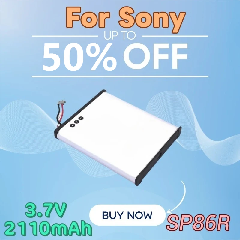 3.7V 2110mAh High-capacity SP86R Rechargeable Battery for Sony PSVITA2000 Game Console
3.7V 2110mAh High-capacity SP86R Rechargeable Battery for Sony PSVITA2000 Game Console