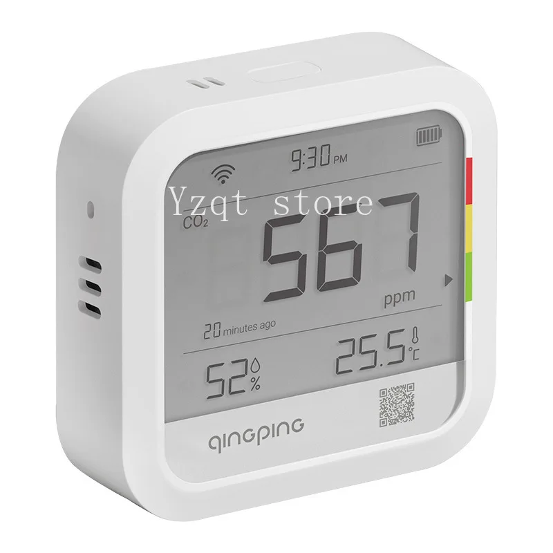 Carbon dioxide detector Thermohygrometer High precision sensor Remote monitoring Alarm Indoor greenhouse
Carbon dioxide detector Thermohygrometer High precision sensor Remote monitoring Alarm Indoor greenhouse