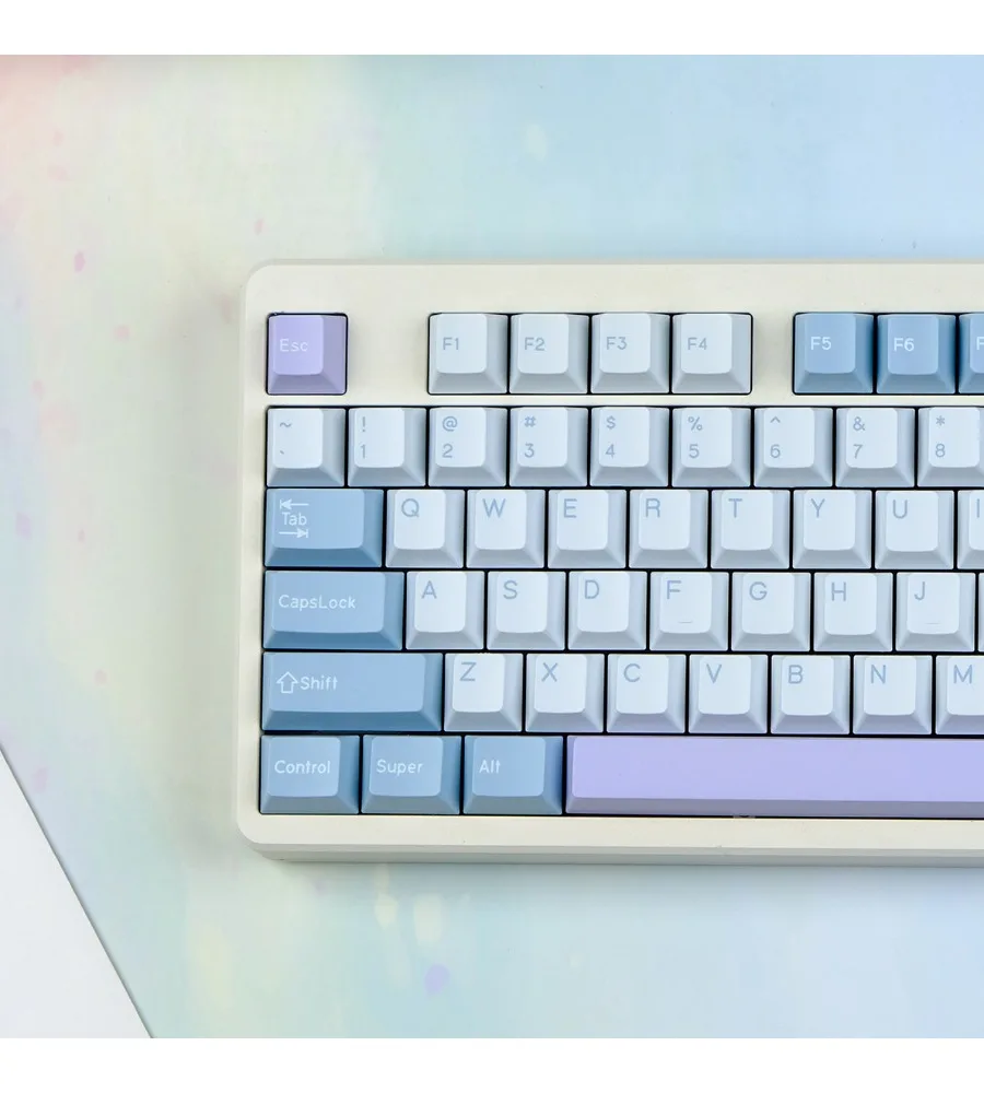 Mirage keycap two-color injection molding process PBT original height full set Alice 61 87 98
Mirage keycap two-color injection molding process PBT original height full set Alice 61 87 98