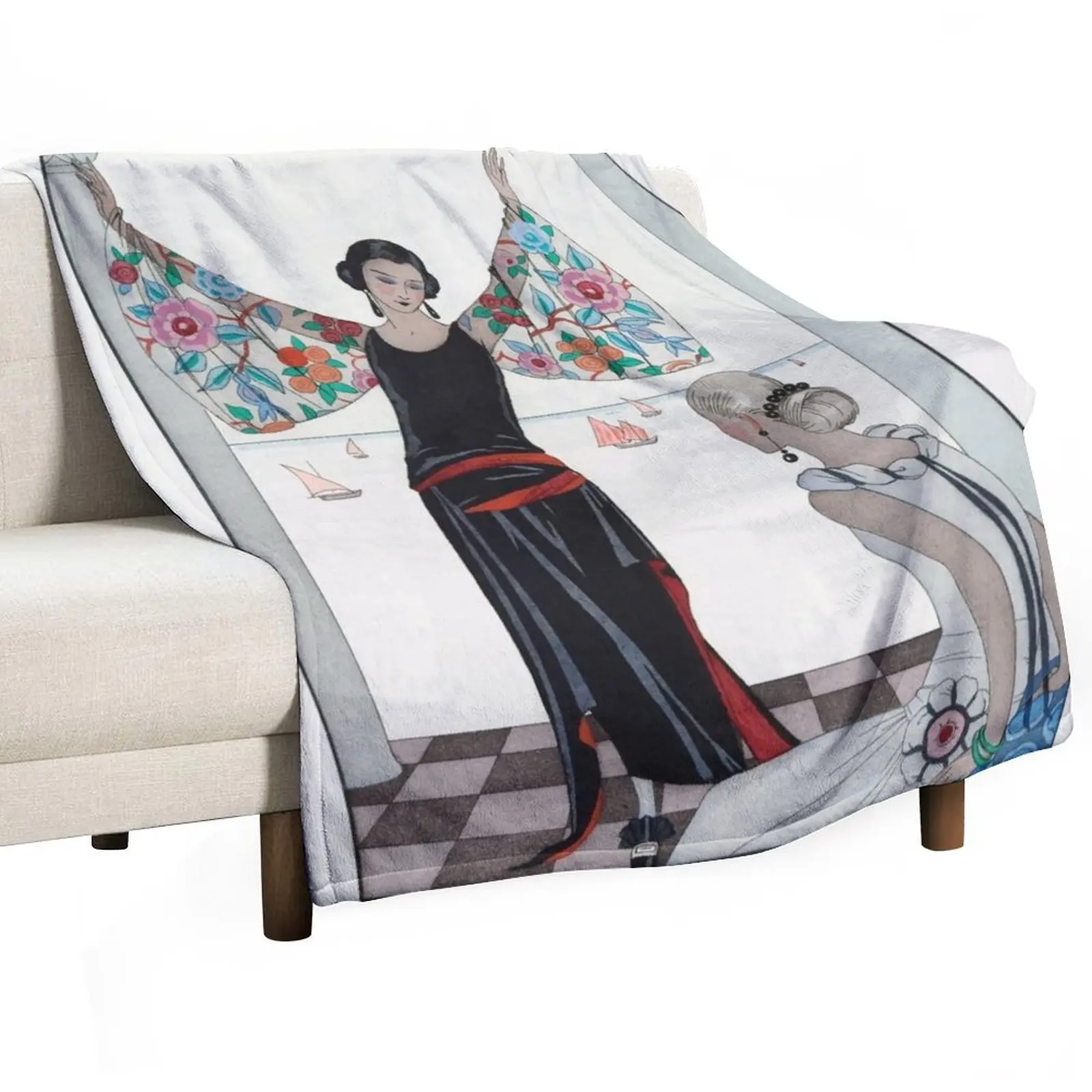 Art Deco Vintage Poster Throw Blanket Summer Beddings For Decorative Sofa Shaggy Blankets
Art Deco Vintage Poster Throw Blanket Summer Beddings For Decorative Sofa Shaggy Blankets