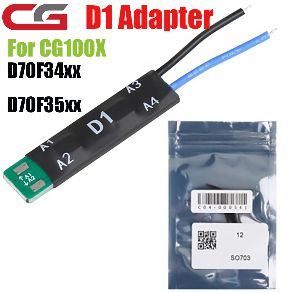 CGDI CG100X D1 Adapter for VAG MQB D70F34xx D70F35xx Cluster Repair without Soldering, No Lift Pin
CGDI CG100X D1 Adapter for VAG MQB D70F34xx D70F35xx Cluster Repair without Soldering, No Lift Pin