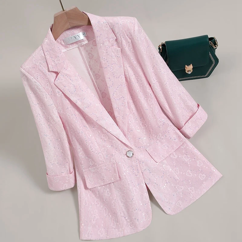 Новая женская приталенная блузка с пайетками и кружевом, на пуговицах, однотонная, для офиса, весна-лето
Новая женская приталенная блузка с пайетками и кружевом, на пуговицах, однотонная, для офиса, весна-лето