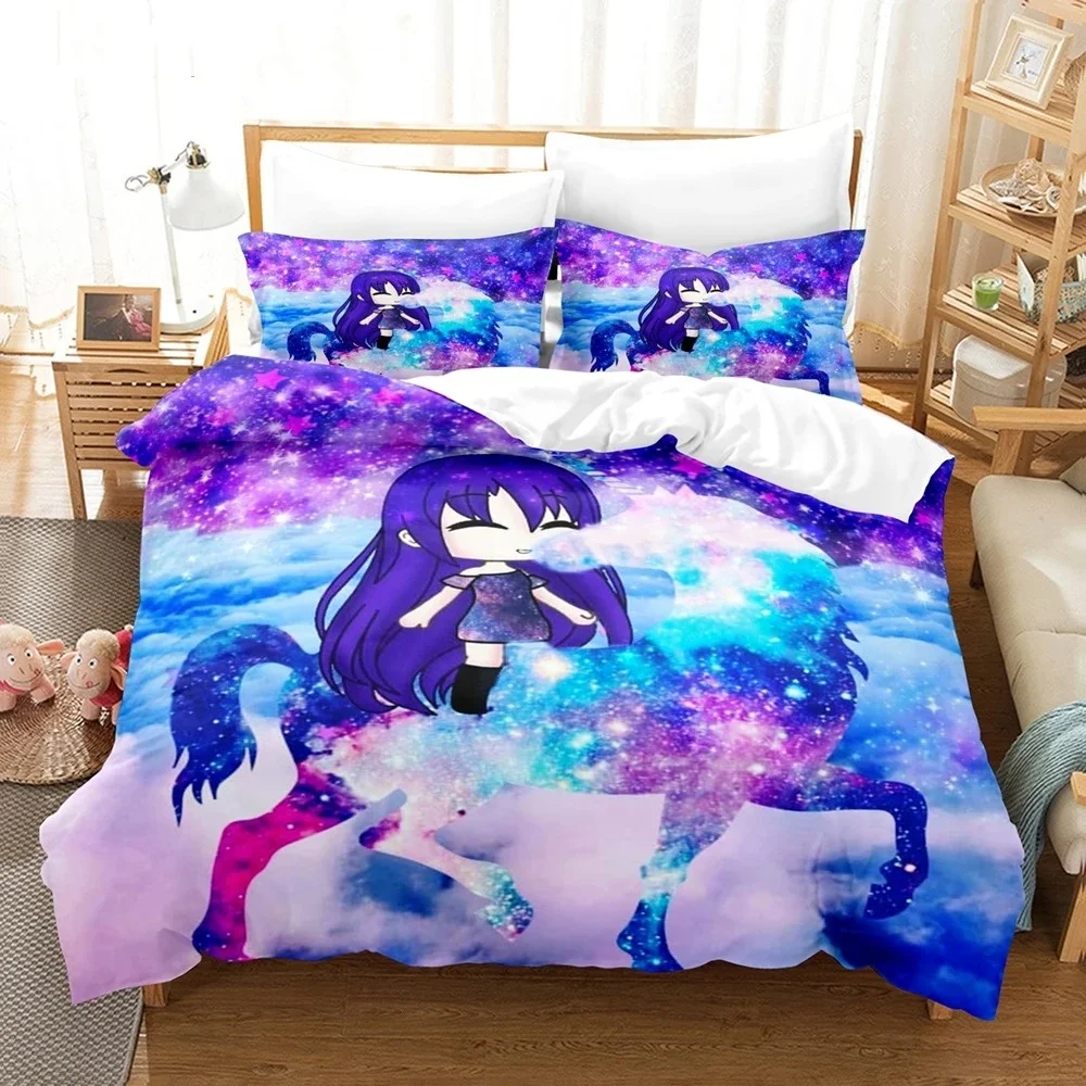 3D Anime The Gacha Girl Bedding Sets Duvet Cover Set With Pillowcase Twin Full Queen King Bedclothes Bed Linen For Home Textiles
3D Anime The Gacha Girl Bedding Sets Duvet Cover Set With Pillowcase Twin Full Queen King Bedclothes Bed Linen For Home Textiles