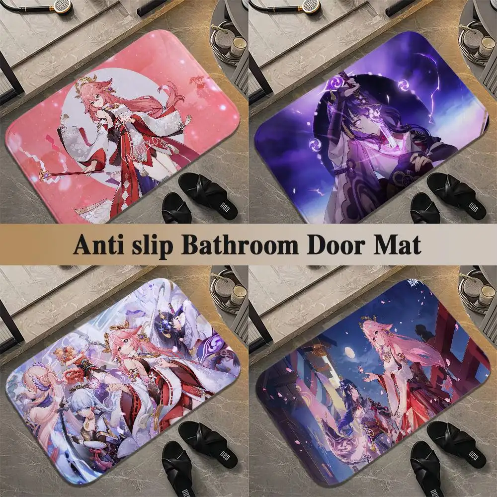 Yae Miko Floor Mat Printed Large Carpets Room And Bedroom Carpets Bathroom Anti Slip Door MATS Small Carpets
Yae Miko Floor Mat Printed Large Carpets Room And Bedroom Carpets Bathroom Anti Slip Door MATS Small Carpets