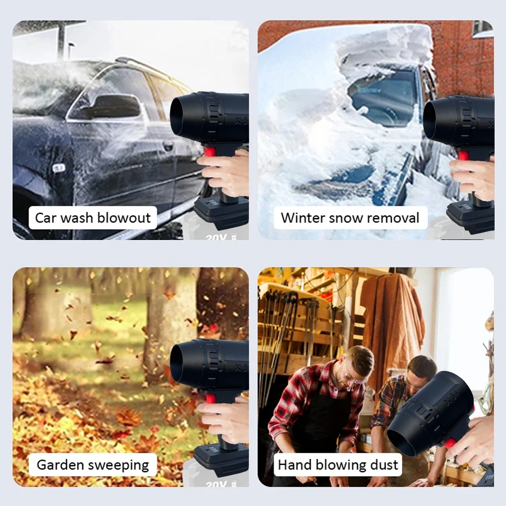 64mm Powerful Blower Brushless Motor Turbo Fan Jet Thrust 2000g Wind Speed 68m/s Car Washing Snow Blowing Leaf Blower No Battery
64mm Powerful Blower Brushless Motor Turbo Fan Jet Thrust 2000g Wind Speed 68m/s Car Washing Snow Blowing Leaf Blower No Battery