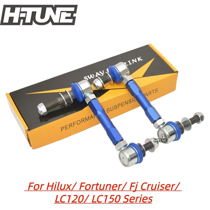 Hilux/ Fortuner/ Fj Cruiser/ LC120/ LC150 Adjustable Front Anti-Roll Sway Bar End Link Kits
Hilux/ Fortuner/ Fj Cruiser/ LC120/ LC150 Adjustable Front Anti-Roll Sway Bar End Link Kits