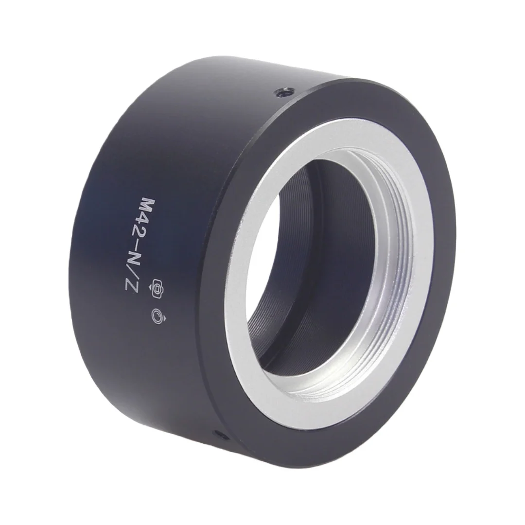 M42 to NZ Adapter Ring Lens Transfer Mount M42 Screw Mount Lenses Conversion for Nikon Z Mount FullFrame Camera Z6 Z7 Z50 M42-NZ
M42 to NZ Adapter Ring Lens Transfer Mount M42 Screw Mount Lenses Conversion for Nikon Z Mount FullFrame Camera Z6 Z7 Z50 M42-NZ